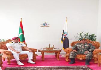 INS SAGARDHWANI VISITS MALÉ, MALDIVES UNDER SAGAR MAITRI-V MISSION