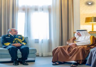 DEPUTY CHIEF OF NAVAL STAFF INDIAN NAVY CALLED ON HRH PRINCE SALMAN BIN HAMAD AL KHALIFA, CROWN PRINCE DEPUTY SUPREME COMMANDER OF THE ARMED FORCES & PRIME MINISTER OF BAHRAIN AT RIFFA PALACE