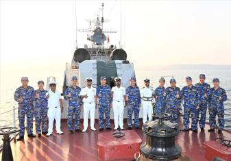 INDIAN NAVY WELCOMES VPNS 17 OF THE VIETNAM PEOPLE’S NAVY