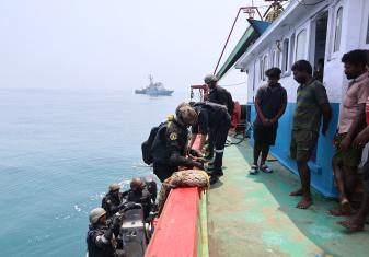 A TWO-DAY COASTAL SECURITY EXERCISE 'SAGAR KAVACH'