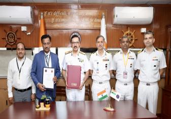 INDIAN NAVY HAS SIGNED MOUS WITH IIT MADRAS