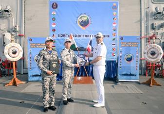 ROYAL THAI NAVY JOIN THE HARBOUR TRAINING PHASE OF IOS SAGAR 2026 AT SOUTHERN NAVAL COMMAND, KOCHI.