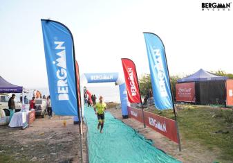 INDIAN NAVY’S PRANAV JHA SECURES PODIUM FINISH AT BERGMAN MYSURU HALF IRONMAN TRIATHLON