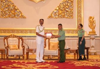 CNS, HELD BILATERAL TALKS WITH SENIOR GENERAL YE WIN OO AT NAY PYI TAW ON 4 MAY 2026