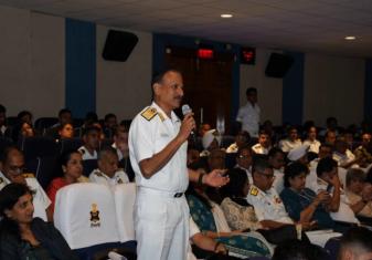 A Talk on A Blueprint for Financial Security, was delivered by Cmde Ray Brian D’Souza (Retd) for personnel of ENC at Visakhapatnam.