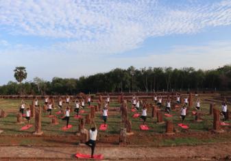 As Part of The Countdown Towards 10th International Day of Yoga Scheduled on 21 June 2024, ENC has Commenced A Series of Yoga Promotional Activities from 11 June 2024.