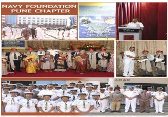 CNS, ADMIRAL DINESH K TRIPATHI ADDRESSED THE NAVY FOUNDATION PUNE CHAPTER AS PART OF THE ADMIRAL JG NADKARNI MEMORIAL LECTURE