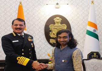 CNS interacted with Mr Apoorv Om