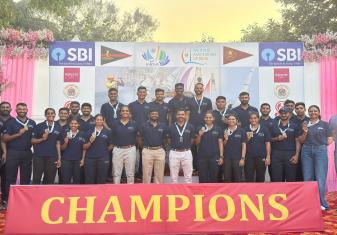 भारतीय नौसेना नौकायन दल ने वाई.ए.आई. सीनियर राष्ट्रीय चैंपियनशिप – एस.बी.आई. सेल इंडिया 2025 में आठ प्रभावशाली पदक जीते