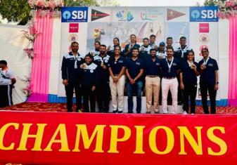 Indian Navy Sailing Team clinched an impressive Eight medals at  YAI Senior National Championship - SBI Sail India 2025