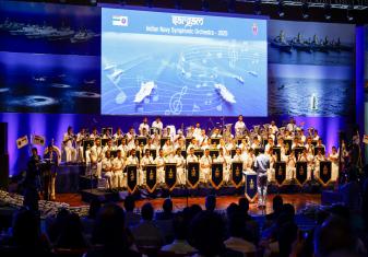 INDIAN NAVAL SYMPHONIC ORCHESTRA PERFORMANCE - "SARGAM"