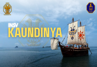 INSV KAUNDINYA SAILING INDIA’S ANCIENT MARITIME LEGACY