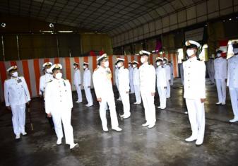 पश्चिमी नौसेना कमान में 10वां अंतर्राष्ट्रीय योग दिवस मनाया गया