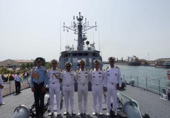 Indian Navy's First Training Squadron Visits Bander Abbas, Iran