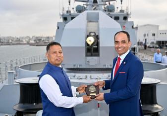 INS TAMAL COMPLETED A PORT CALL AT CASABLANCA, MOROCCO