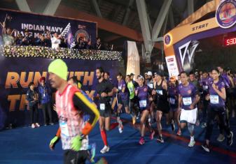 INAUGURAL EDITION OF INDIAN NAVY HALF MARATHON