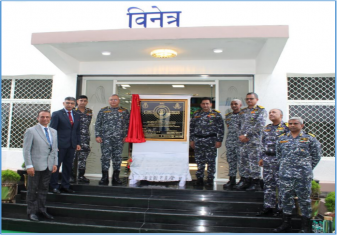 Commissioning of Submarine Escape Training Tower (SETT) at INS Satavahana – 13 Sep 24