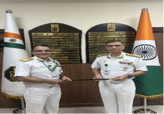 Rear Admiral Sanjay Adhana, VSM, Assumed Charge as ACOM (MOD), NHQ MoD,Delhi