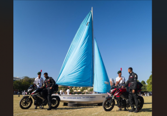 DARE SQUARE BIKE EXPEDITION TEAM OF EASTERN FLEET