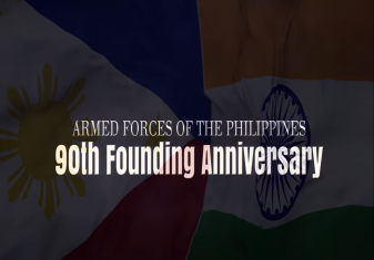 INDIAN NAVY EXTENDS WARM GREETINGS TO THE ARMED FORCES OF THE PHILIPPINES ON THEIR 90TH FOUNDING ANNIVERSARY