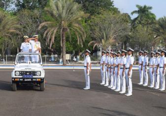 Passing Out Parade of Electrical Specialisation Course at INS Valsura