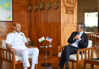 HE Mr Eric Garcetti, US Ambassador to India, visited HQ WNC