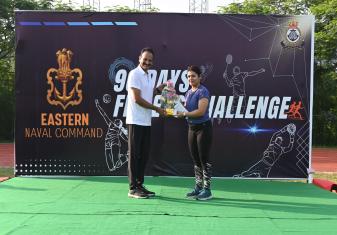 Eastern Naval Command Successfully Completed  CNS 90 Days Fitness Challenge.