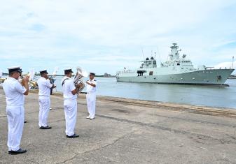 Visit of Royal Navy of Oman Ship Al Seeb to Kochi