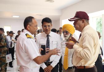 NAVAL STATION BHEEMUNIPATNAM HONOURS VETERANS.