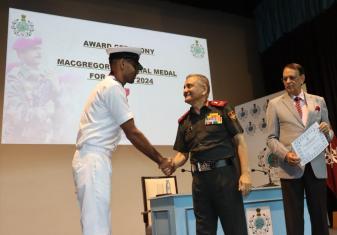 RAM RATAN JAT, CHEAA (R) OF INS SHIKRA AT WNC