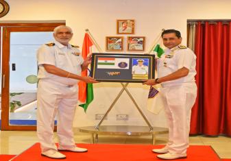 EASTERN NAVAL COMMAND FELICITATED OFFICERS RETIRING FROM SERVICE AT VISAKHAPATNAM