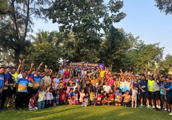 SECOND TRAINING RUN OF VIZAG NAVY MARATHON 2025