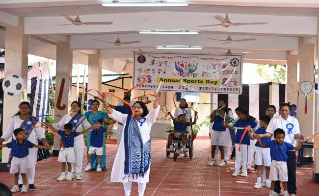 संकल्प, विशाखापट्टनम, पूर्वी नौसेना कमान द्वारा वार्षिक खेल दिवस का आयोजन