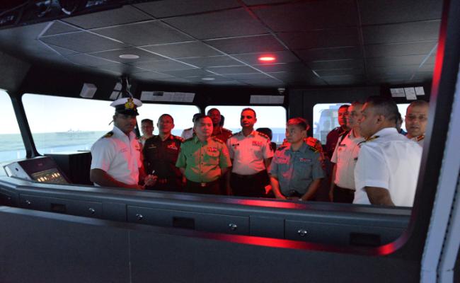 Visit of 64th NDC to SNC,Kochi