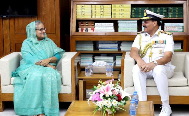 Adm Dinesh K Tripathi CNS, on an Official Visit to Bangladesh