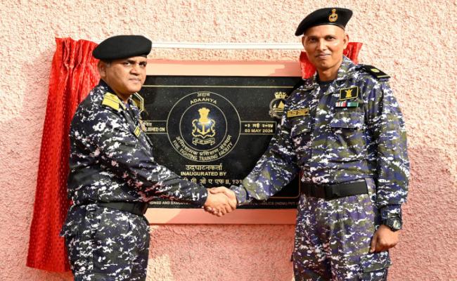 New Fire Fighting Training Facility, 'Adaahya' Inaugurated at Seamanship School, Kochi