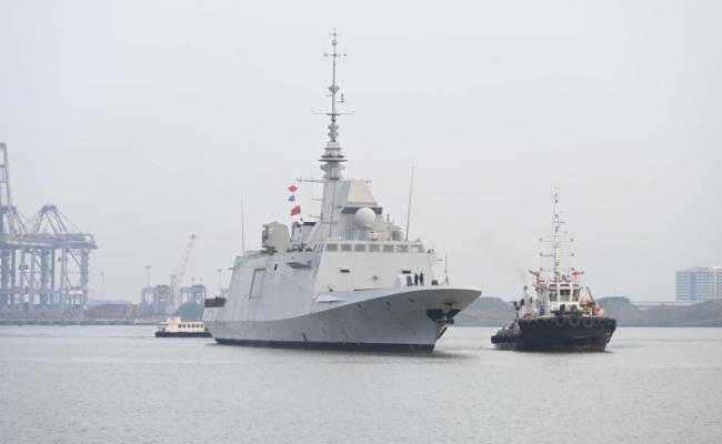 FNS Bretagne Visited Kochi