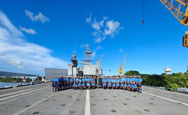 Sea Cadet Corps Camp Organized at Kendra Vidyalaya 1, Nausena Baugh, Visakhapatnam