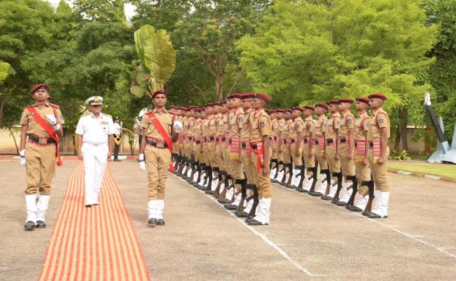 Vice Admiral V Srinivas, FOCINC, SNC visited Sainik School, Amaravathinagar and presided over the 128th Local Board of Administration (LBA) meeting on 28 June 2024.