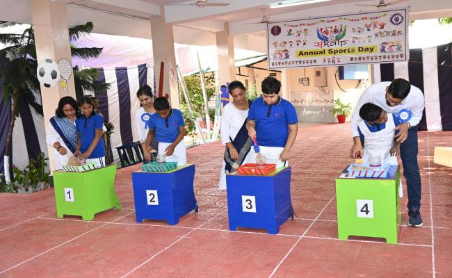 संकल्प, विशाखापट्टनम, पूर्वी नौसेना कमान द्वारा वार्षिक खेल दिवस का आयोजन