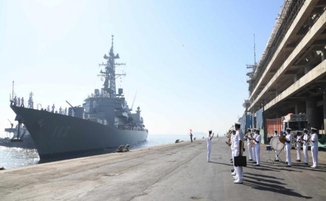 Visit of Japanese Maritime Self Defence Force (JMSDF) JS Makinami to Mumbai 18-20 February 2023