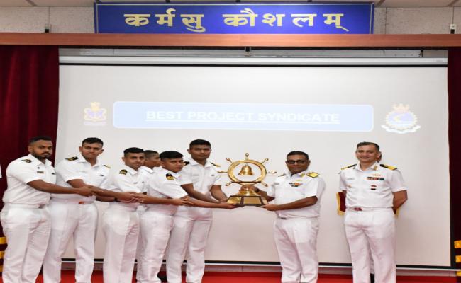 Course Completion Ceremony of Marine Engineering Specialisation Course at INS Shivaji.