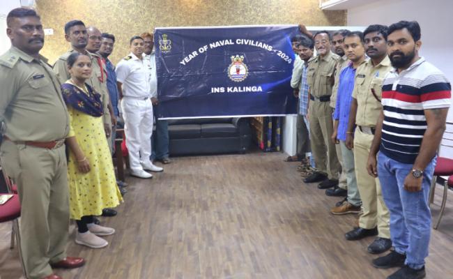 Naval Station Bheemunipatnam Commemorates The Year of Naval Civilians