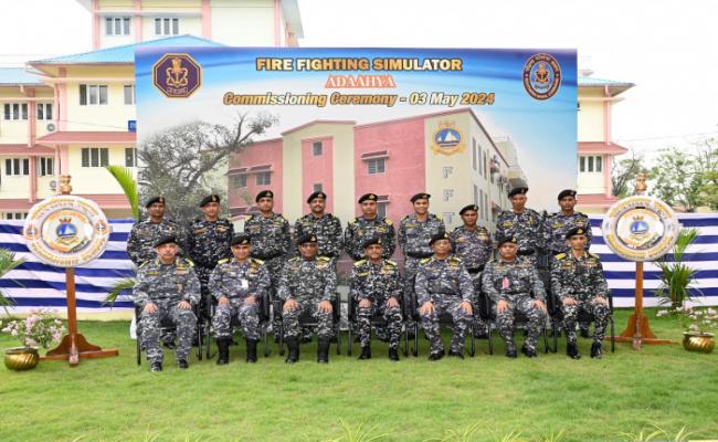 New Fire Fighting Training Facility, 'Adaahya' Inaugurated at Seamanship School, Kochi