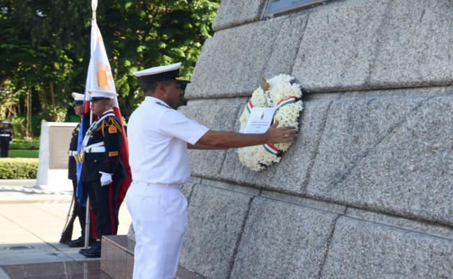 INS Delhi, INS Shakti and INS Kiltan Paid Tributes to Dr José Rizal, National Hero of Philippines