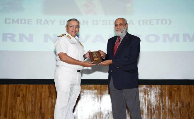 A Talk on A Blueprint for Financial Security, was delivered by Cmde Ray Brian D’Souza (Retd) for personnel of ENC at Visakhapatnam.