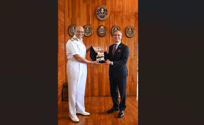 HE Mr Eric Garcetti, US Ambassador to India, visited HQ WNC