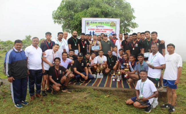 NAD Sunabeda Organized a "5 Km Hill Terrain Josh Run" on 28 June 2024.