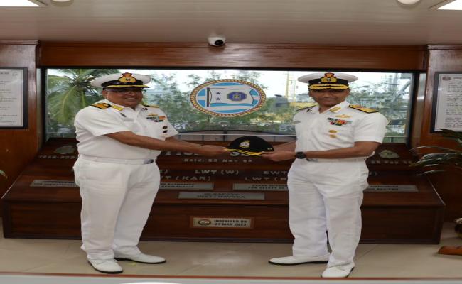 R Adm Srinivas Maddula Took Over as The 26th Flag Officer Sea Training Fost on 30 August 2024.