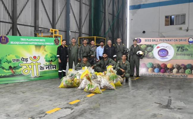 Ek Ped Maa Ke Naam Campaign, NAI, Bheemunipatnam, ENC